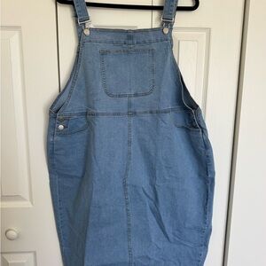 Women Denim Overall Dress size 4x